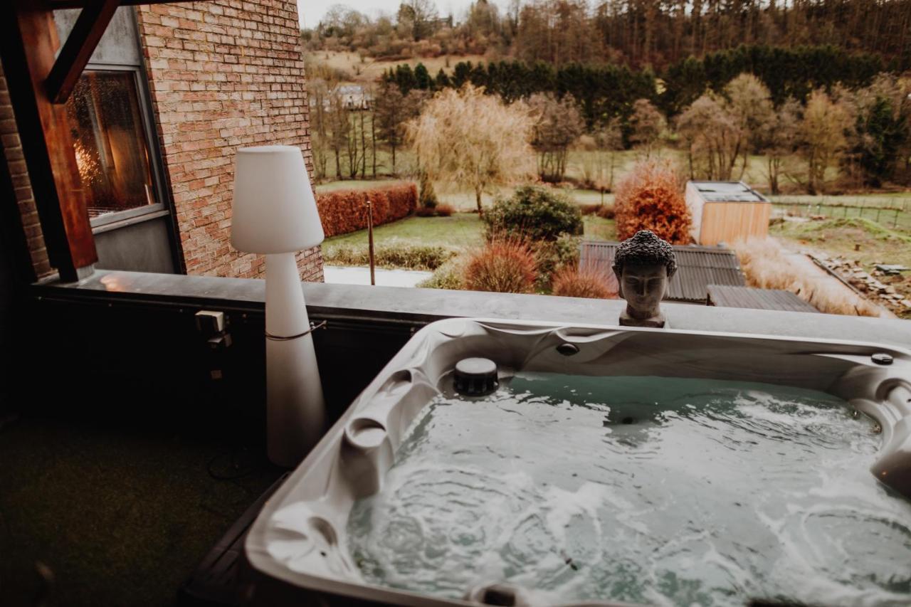 At Home - Jacuzzi Privatif Gesves Dış mekan fotoğraf